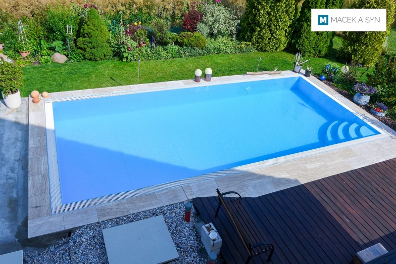Swimming pool  4 x 9 x 1,3m, Krostitz, Saxony, Germany, Realization 2014