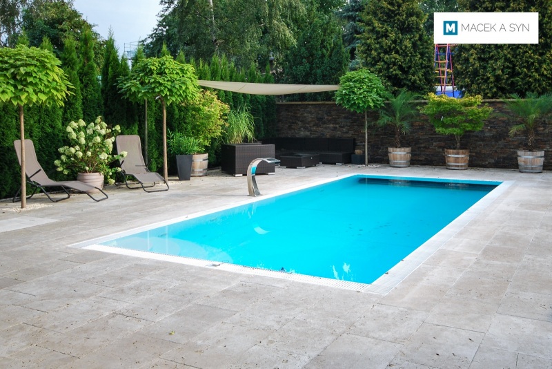 Swimming pool 3,2 x 7,5 x 1,5m, Reichenberg, Saxony, Germany, Realization 2013