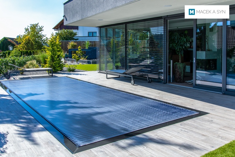Swimming pool 3 x 7,6 x 1,4m, Lorch, Baden-Wurtemberg, Germany, Realization 2019