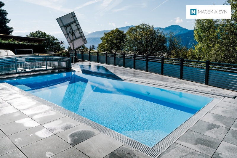 Swimming pool  8x3,5x1,45m, Kerschdorf, Austria, Realization 2016
