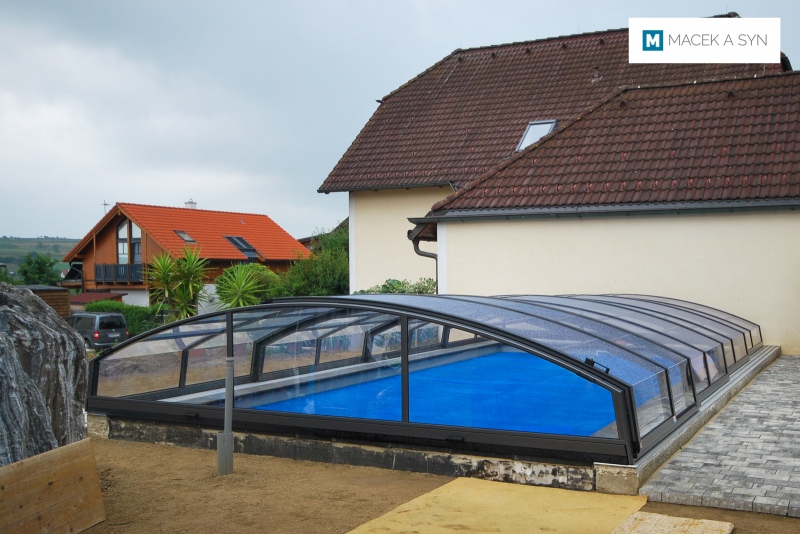 Roofing Imperia NEO light 4,5 x 8,5 x 1,05m, anthracite color, Legenfeld, Lower Austria, Realizetion 2014